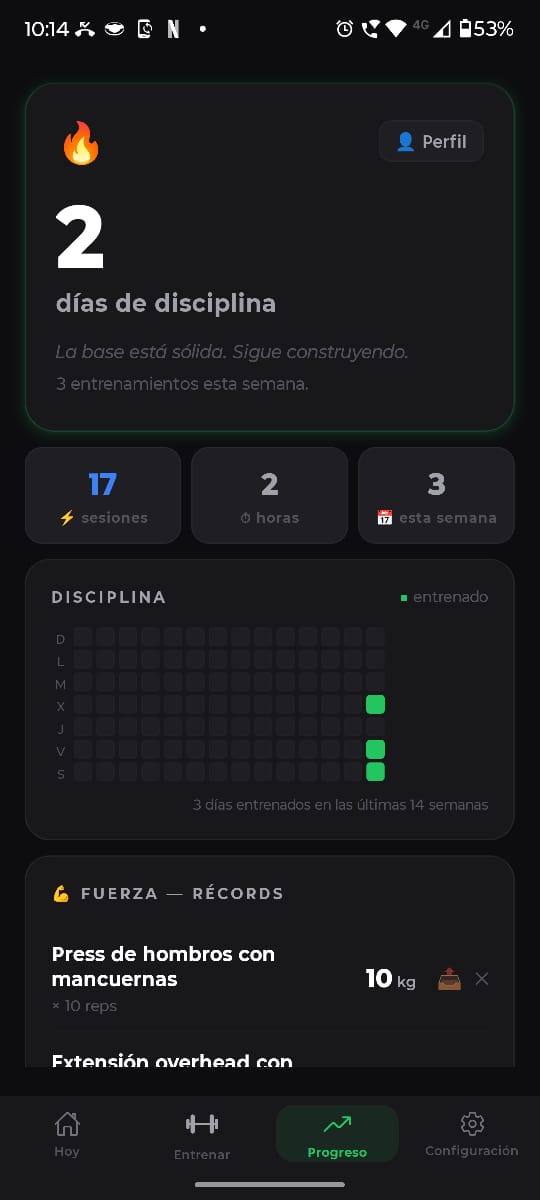 Templor — Progreso
